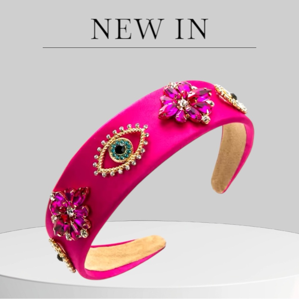 Hair Band Female Personality Devil Eye Flower Creative Headband